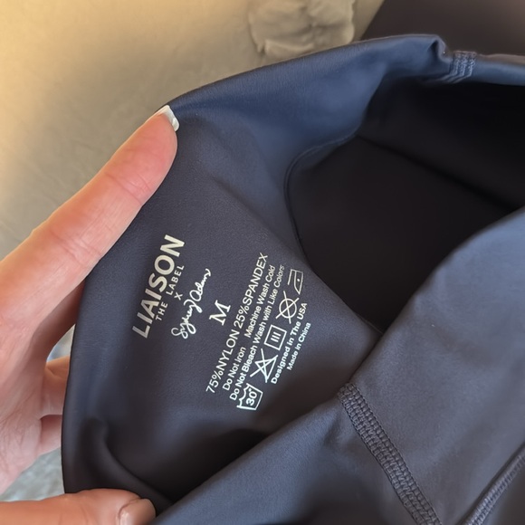 NWOT Liaison the Label x Sydney Adams Women's Purple Leggings - Picture 6 of 9